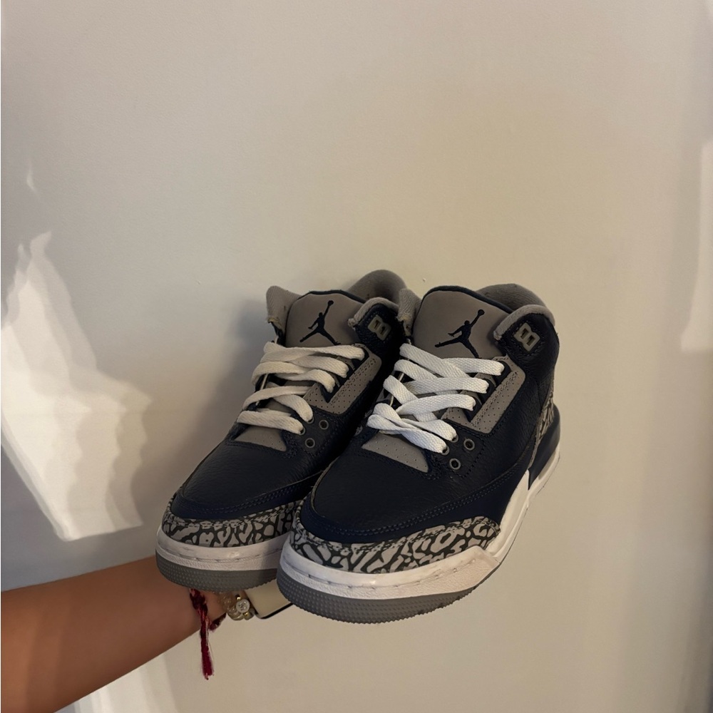 Nike Black and Gray Sneakers with Elephant Print
